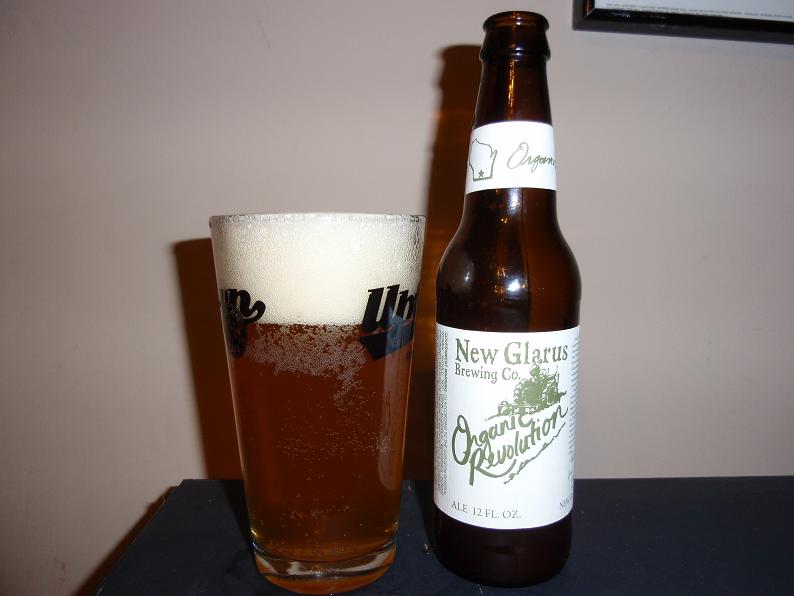 New Glarus Organic Revolution